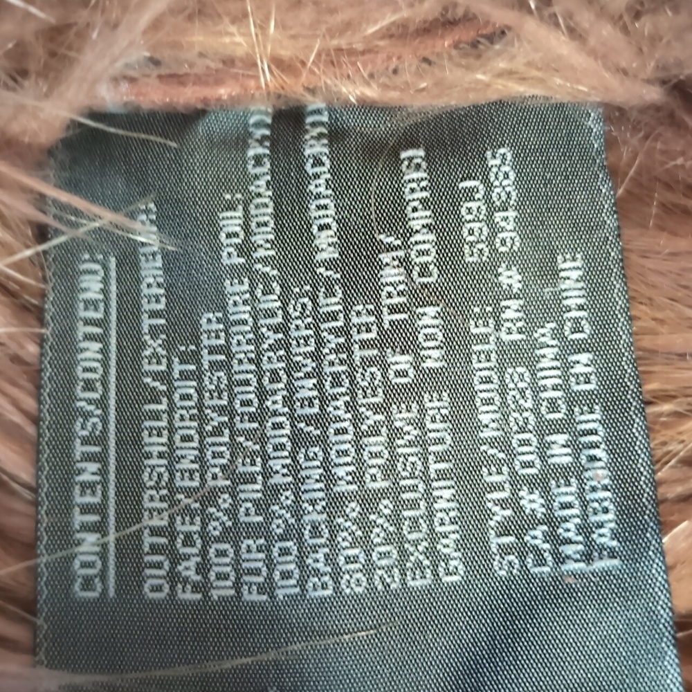Novelti| Tan Brown Camel Toned Faux Fur Afghan Coat Button Up with Pockets - Picture 15 of 16